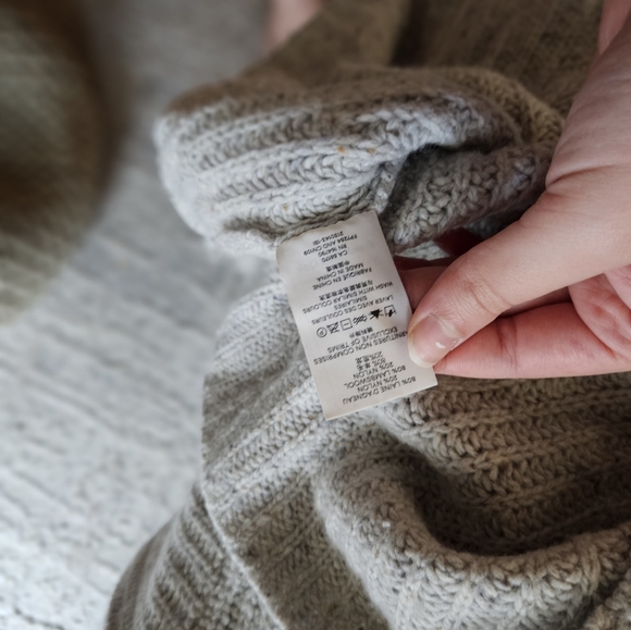 Grey Wool Sweater - Picture 3 of 5